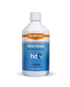 TonsilFresh vodica za ispiranje usta bez alkohola, SLS-a ili drugih štetnih sastojaka, aktivnog kisika, kamenca na krajnicima, anaerobnih bakterija